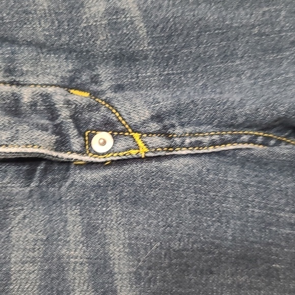 Paper & Denim Mens Jeans Button Fly Size 38 GUC - Picture 3 of 10